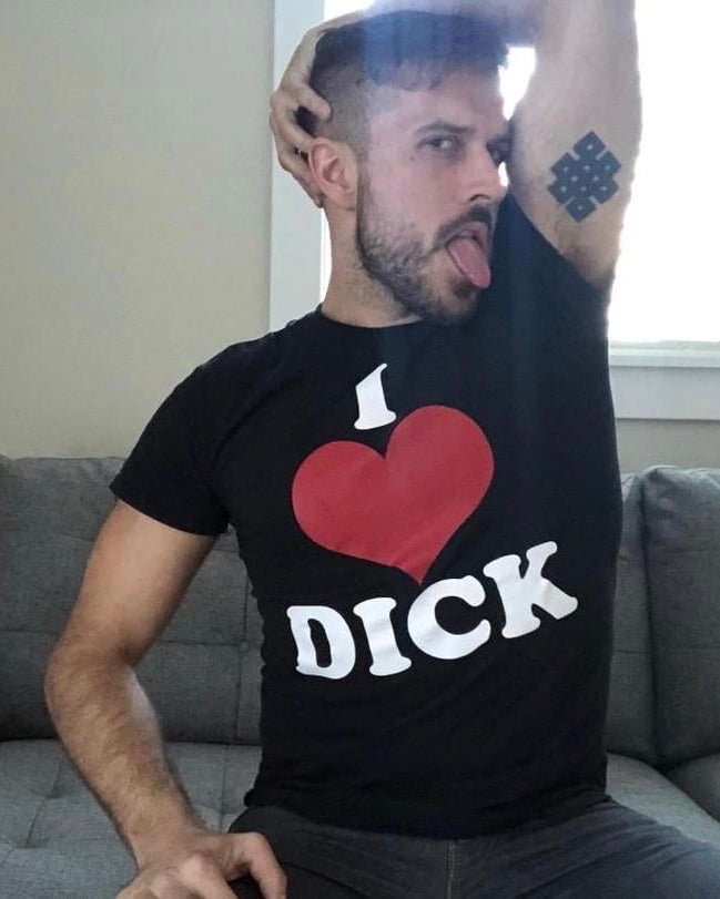 synet børste etage I LOVE DICK T-shirt – The ButchDick Collection