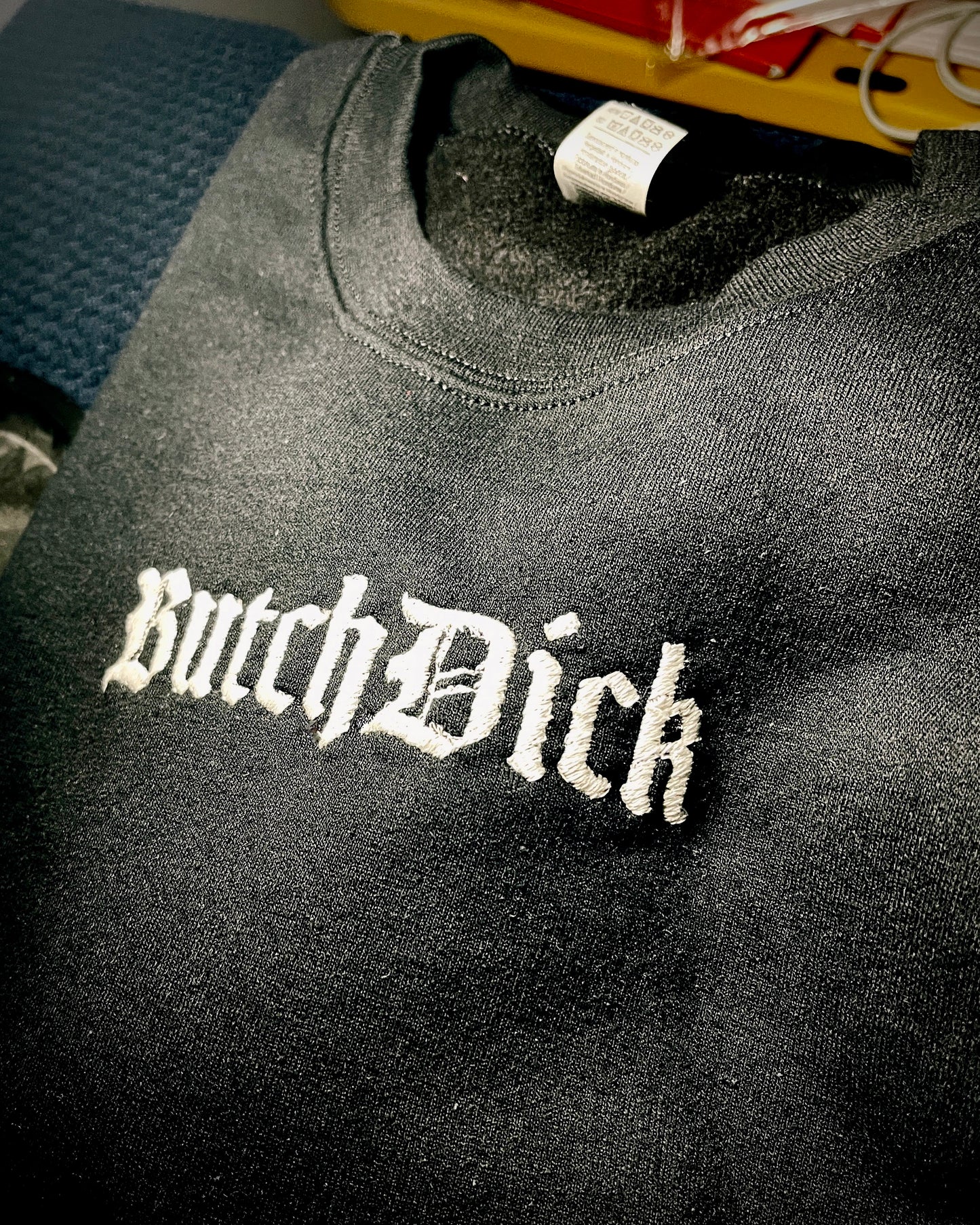Embroidered Crewneck Sweatshirt
